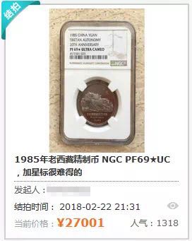 同分同品種錢幣價格相差一倍？為您解讀最神秘的評級錢幣